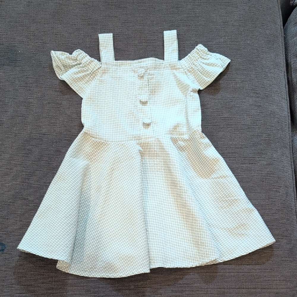Charming Cream Kids Dress